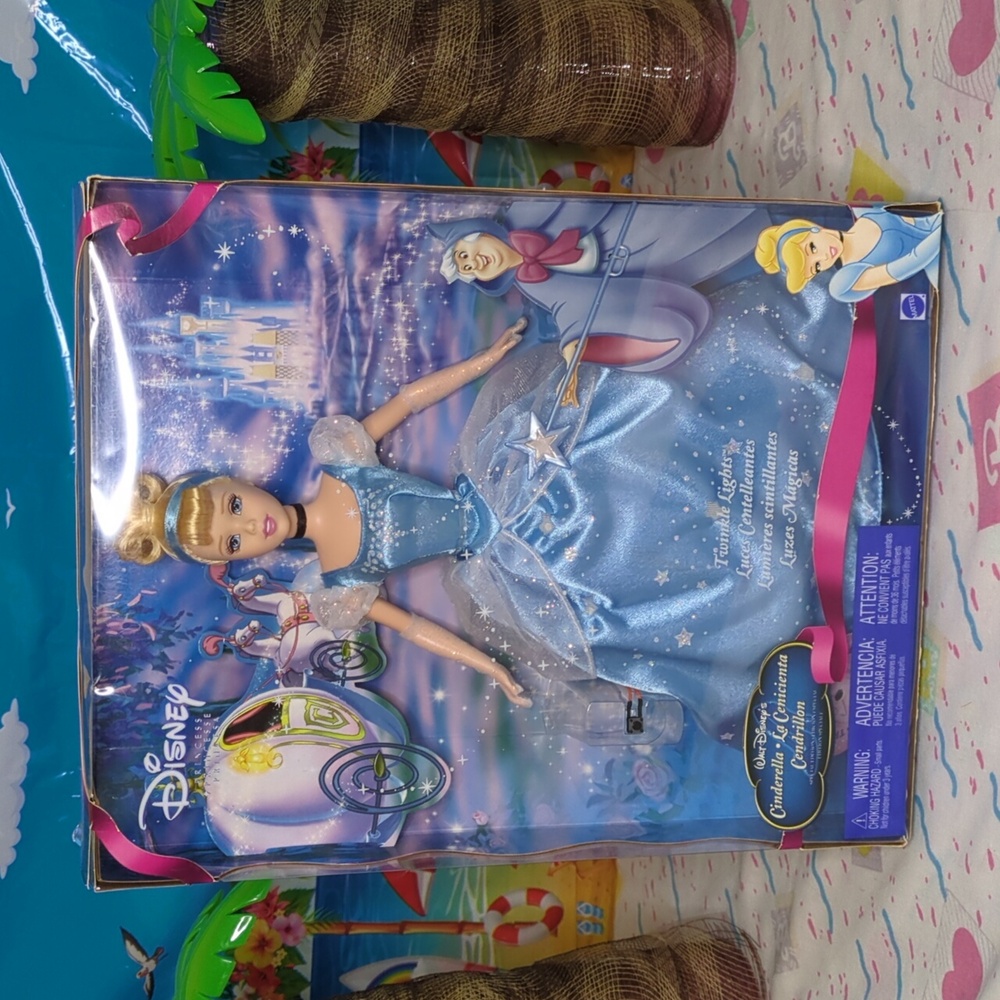 2004 Disney Cinderella Doll in Sparkling Blue Gown